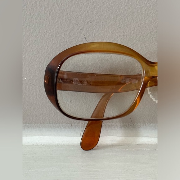 Viennaline Eyeglasses Round Oversize Orange - Picture 6 of 6